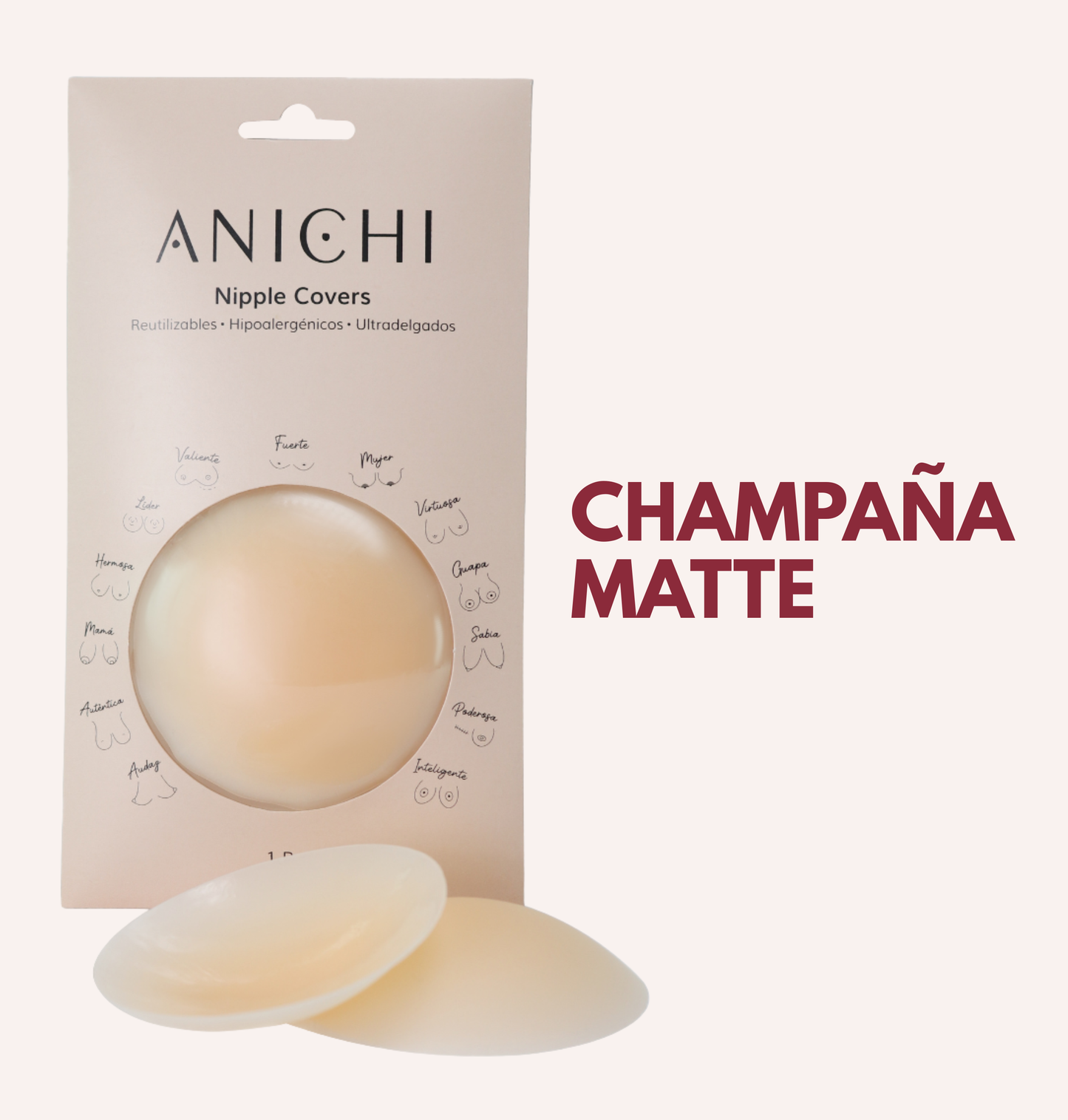 Nipple Covers Adhesivos - Copas C-F