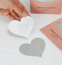 Cargar imagen en el visor de la galería, Stickers escarchado adhesivo para pezones