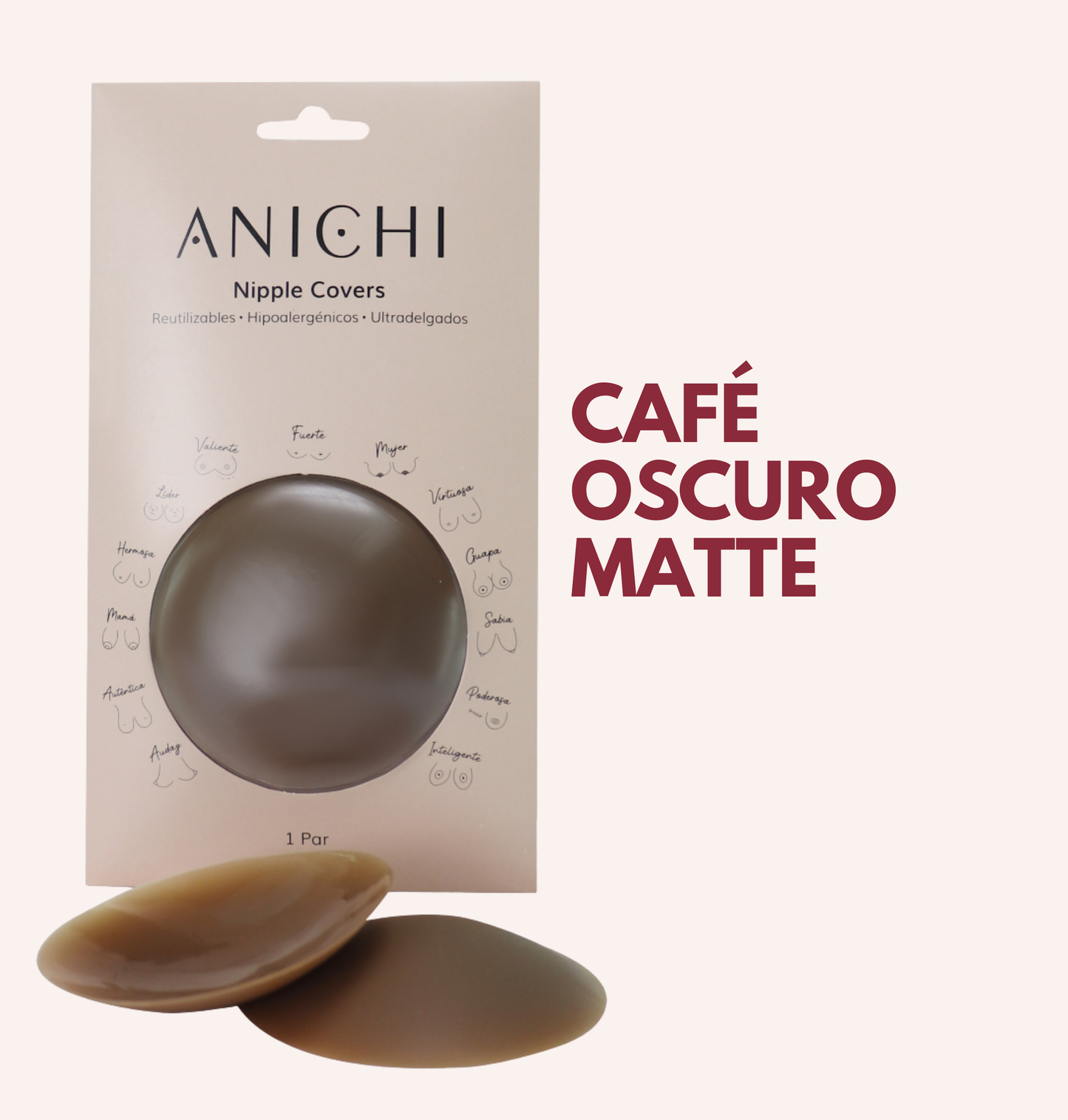 Nipple Covers Adhesivos - Copas C-F